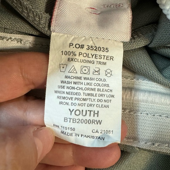 Rawlings 2 Pairs - Baseball / Softball Pull Up Draw Pull Gray Pants Sz Small GUC - Picture 4 of 7